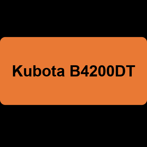 Kubota B4200DT